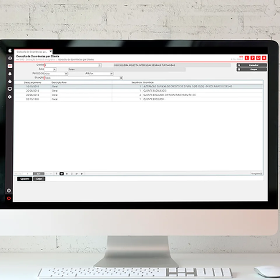 Nova interface do Consistem ERP, lançada em 2019
