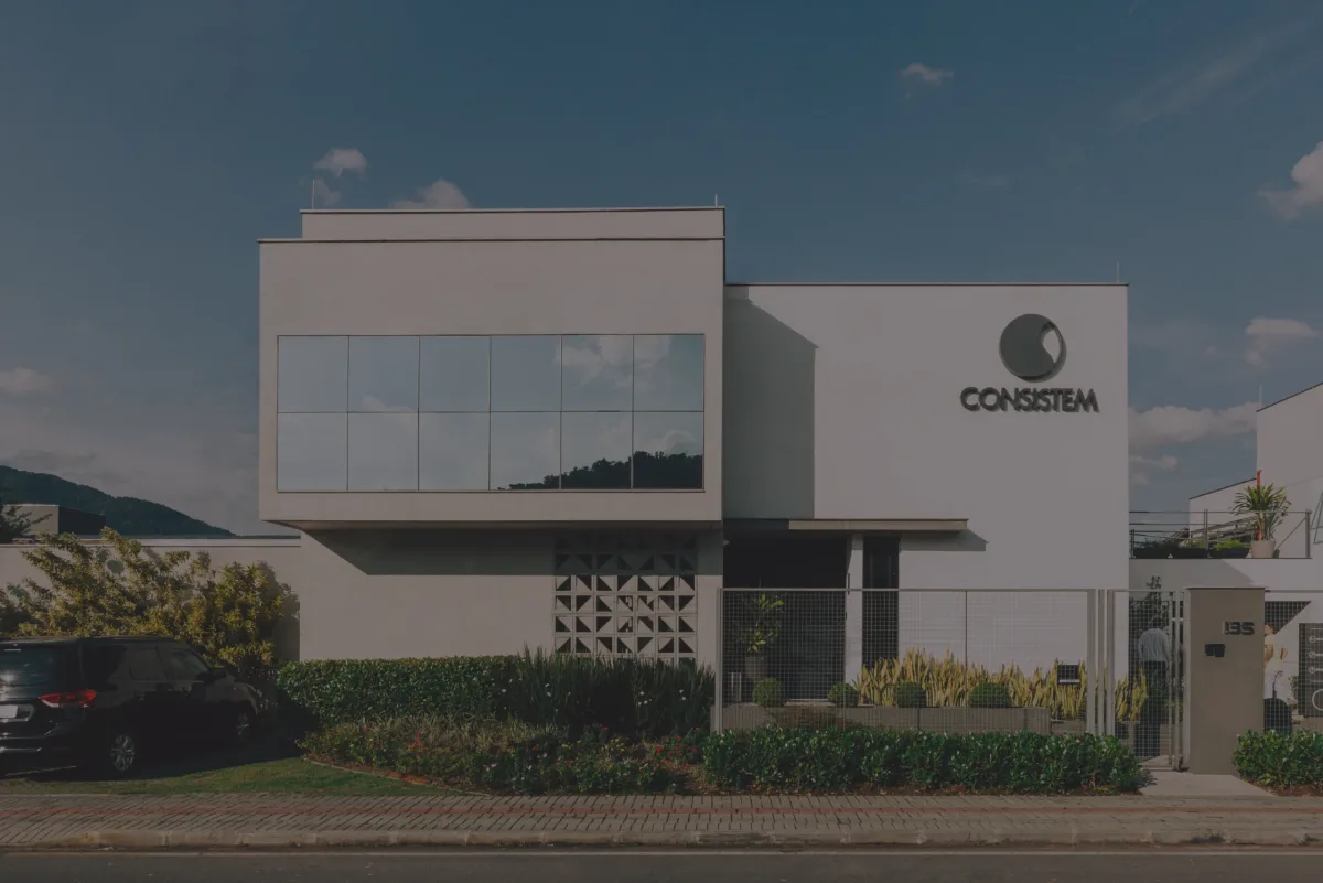 Fachada do novo bloco administrativo da Consistem, entregue em 2022